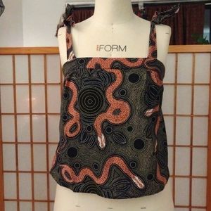 Corey Lynn Calter Ibiza snake printed tank